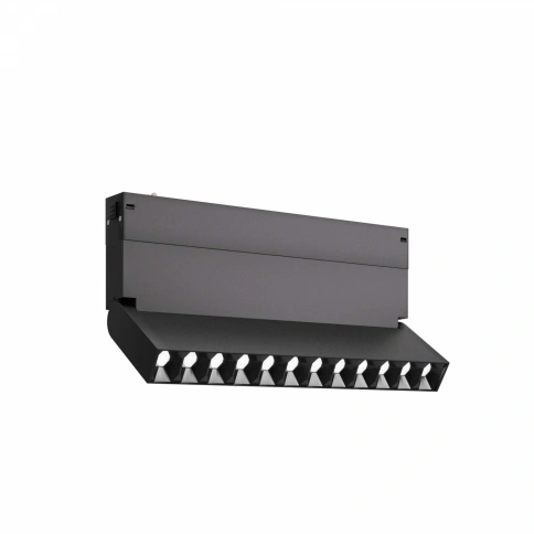 ST686.496.09 Св-к трек. SMART Черный LED 1*9W 3000K/4000K/5000K 700Lm Ra>90 34° IP20 L258xW26xH137 2 фото 1