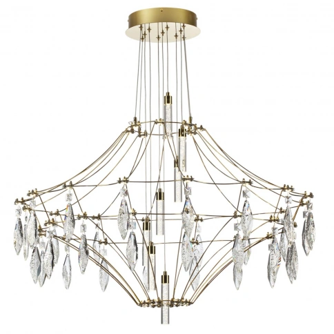 7000/51CL CLASSIC ODL_EX25 83 Потолочный светильник металл/хрусталь/нерж сталь IP20 LED 51W 4000K 22 фото 3