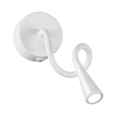 4255/3WL HIGHTECH ODL21 407 белый/металл Настен.светильник выкл на базе IP20 LED 3W 270Лм 3000K ODDS фото 3