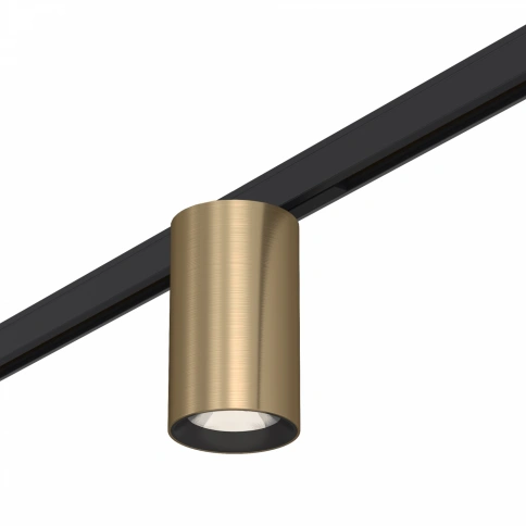 ST671.336.09 Магнитный трековый светильник Латунь LED 1*9W 3000K 500Lm Ra>90 36° IP20 D45xH63 24V фото 1