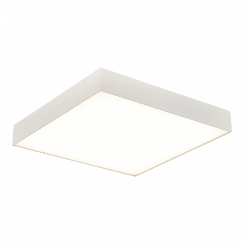 ST608.542.48 Светильник потолочный Белый LED 1*48W 4000K 4 320Lm Ra>90 120° IP20 L400xW400xH55 180-2 фото 1
