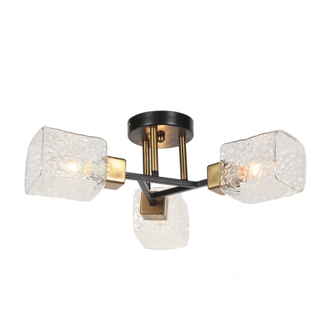 Потолочная люстра Arte Lamp CHICAGO A1547PL-3BK фото 1