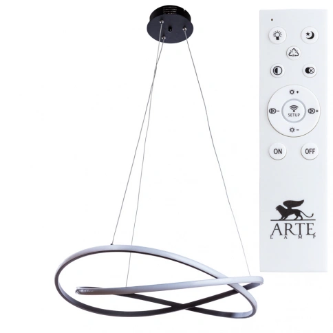 Подвесная люстра Arte Lamp SWING A2522SP-2BK фото 1