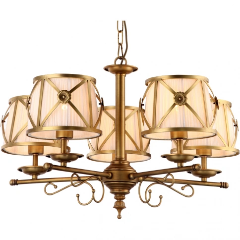 Подвесная люстра Arte Lamp CHIC A2806LM-5SR фото 1