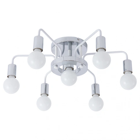 Потолочная люстра Arte Lamp GELO A6001PL-7WH фото 1