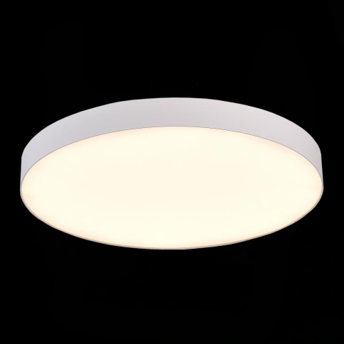 ST606.532.96 Светильник потолочный Белый LED 1*96W 3000K 8 640Lm Ra>85 120° IP20 D600xH55 185-265V фото 1