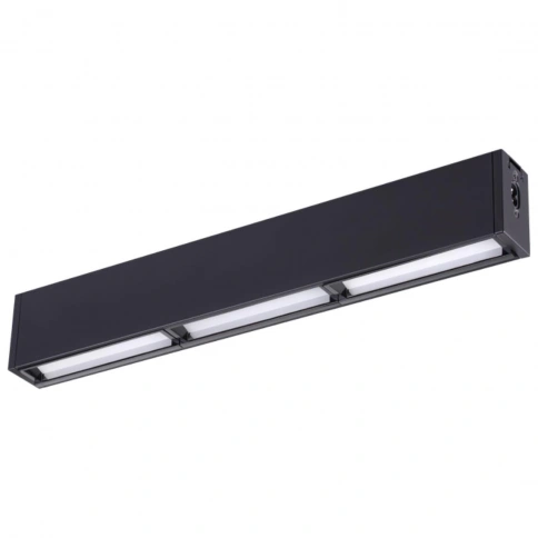 358106 OVER NT19 143 черный Светильник Волвошер IP20 LED 4000K 15W 24V RATIO фото 1