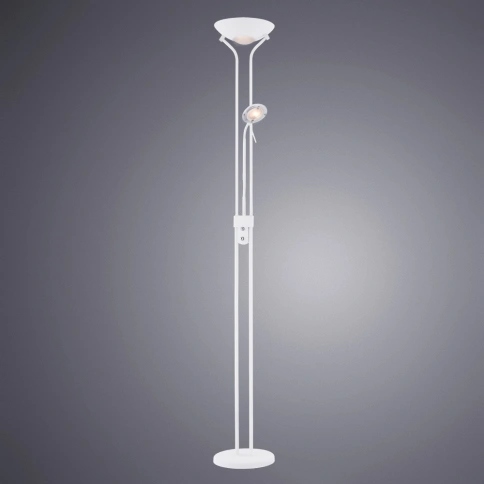 Торшер Arte Lamp DUETTO A4329PN-2WH фото 1