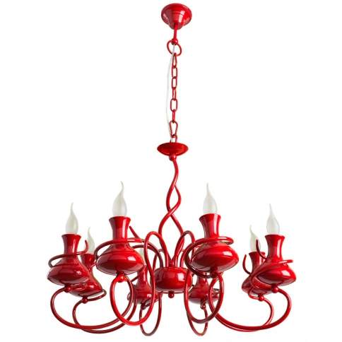 Подвесная люстра Arte Lamp VASO A6819LM-8RD фото 1