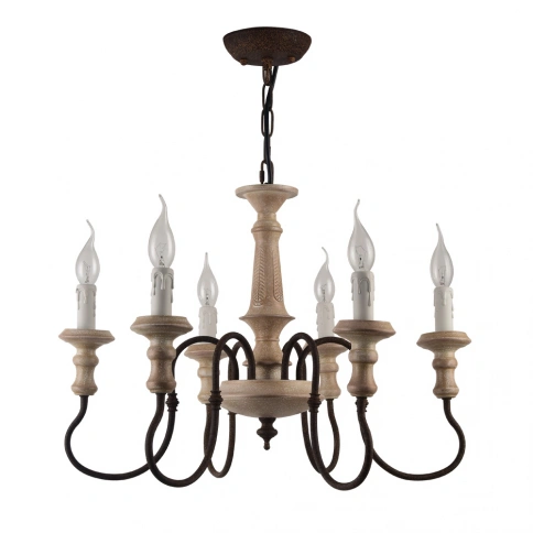 Подвесная люстра Arte Lamp WOODSTOCK A1700LM-6BR фото 1
