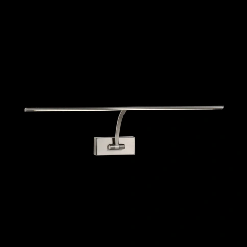 SL595.701.01 Подсветка для картин ST-Luce Матовый Никель/Матовый никель LED 1*8W 4000K фото 1