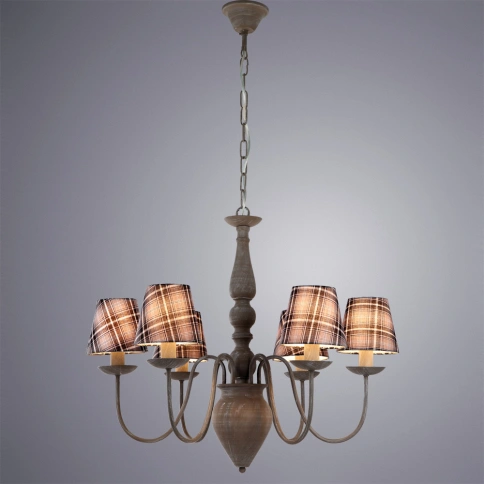 Подвесная люстра Arte Lamp SCOTCH A3090LM-6GY фото 1