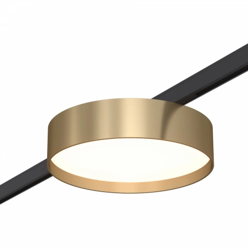 ST670.346.12 Магнитный трековый светильник Латунь LED 1*12W 4000K 500Lm Ra>80 100° IP20 D113xH34 24V фото 1