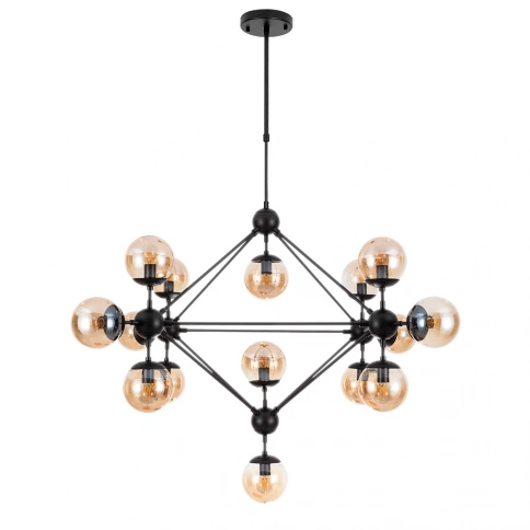 Люстра на штанге Arte Lamp BOLLA A1664SP-15BK фото 1