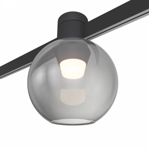ST819.446.03 Магнитный трековый светильник FARM Черный LED 1*3W 4000K 89Lm Ra90 120 IP20 D85xH115 2 фото 1