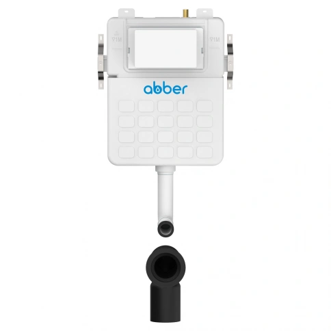 Смывной бачок скрытого монтажа ABBER AC0104 для приставного унитаза фото 2