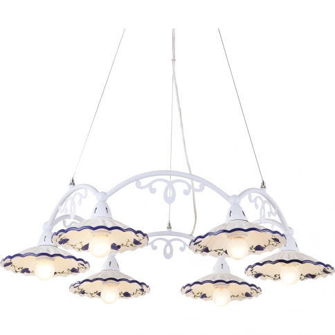 Подвесная люстра Arte Lamp ANNA A6473LM-6WH фото 1