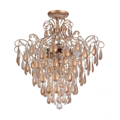 Потолочная люстра Arte Lamp SILVIA A3703PL-10GA фото 1