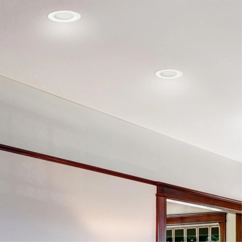 357907 SPOT NT19 492 белый Встраиваемый светильник IP44 LED 4000K 10W 100-265V DRUM фото 2