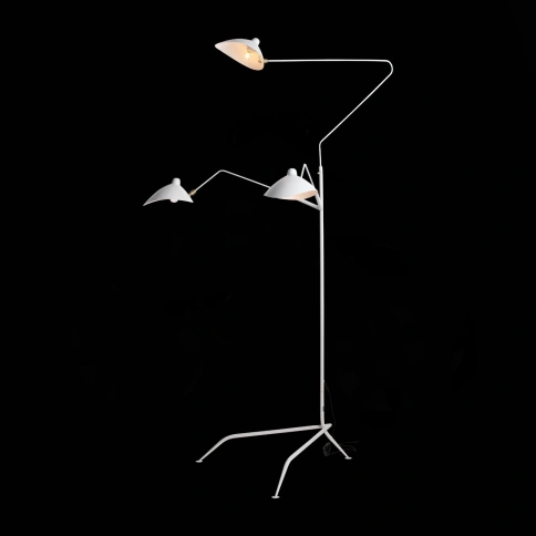 SL305.505.03 Торшер ST-Luce Белый/Белый E27 3*60W фото 1