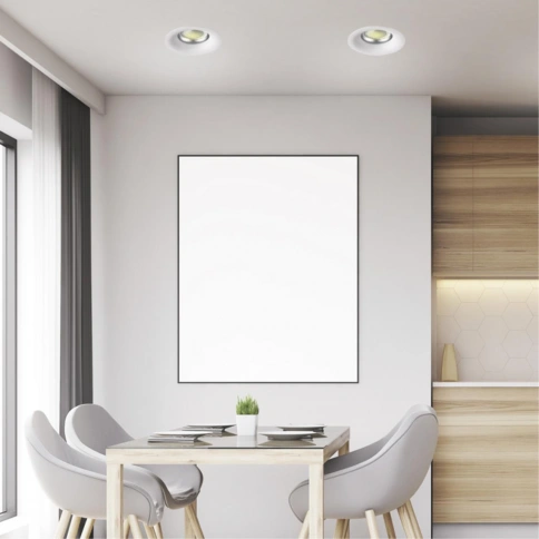 358026 SPOT NT19 464 белый Встраиваемый светильник IP20 LED 4100К 30W 220V GLOK фото 2
