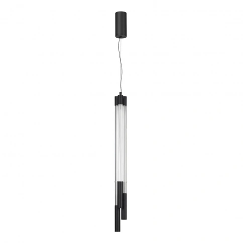 4393/30L HIGHTECH ODL24 143 металл/черный/акрил Подвесной светильник IP20 LED 30W 1400Лм 3000K 220V  фото 2