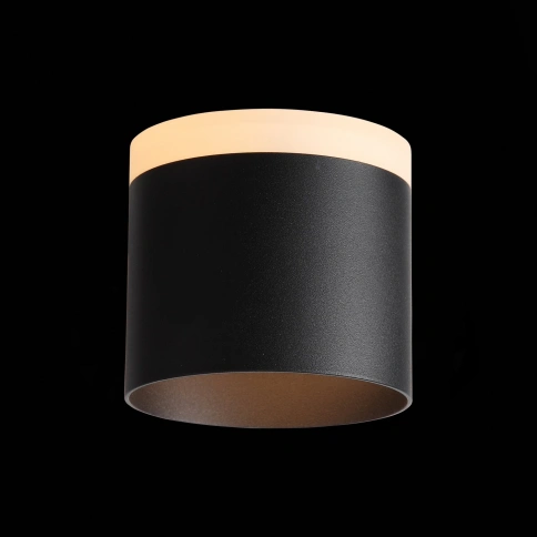 ST102.402.12 Светильник потолочный Черный LED 1*12W 3000K 936Lm Ra>80 120° IP20 D100xH90 170-240V фото 1