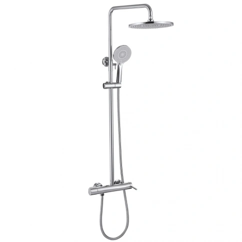 Душевая стойка ABBER Emotion AF8816L с изливом, хром фото 1