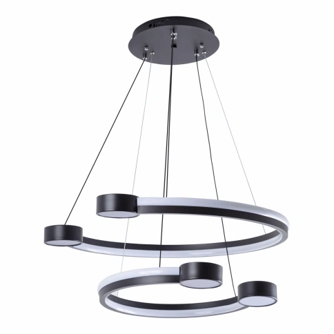 Подвесной светильник LED4U L7100-2 BK фото 1