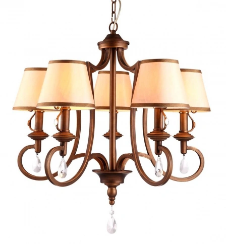 Подвесная люстра Arte Lamp CASTELLO A6016LM-5BG фото 1