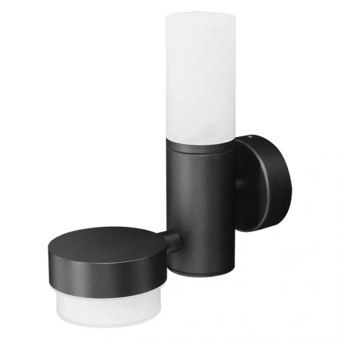 Уличный настенный светильник Arte Lamp BUDAPEST A2360AL-2BK фото 1