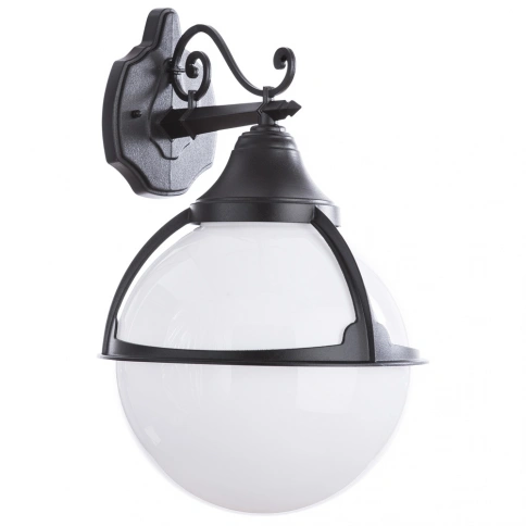 Уличный настенный светильник Arte Lamp MONACO A1492AL-1BK фото 1