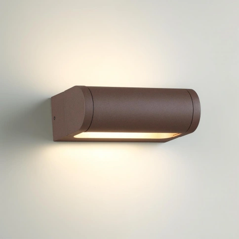 7118/12WL NATURE ODL25 Настенный светильник  коричневый/металл IP65 LED 12W 450Лм 3000K 140° 220-240 фото 3