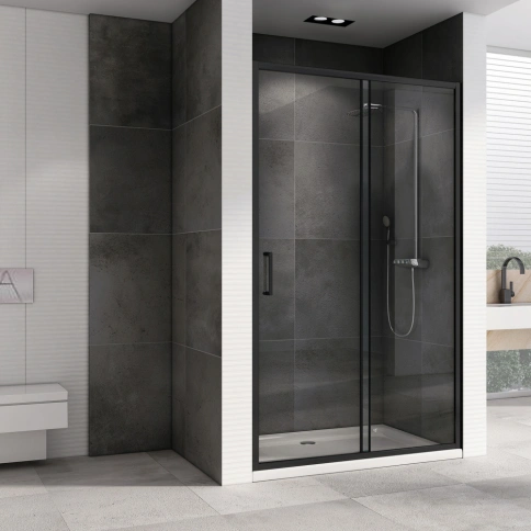Душевая дверь ABBER Schwarzer Diamant AG30110B5 фото 2