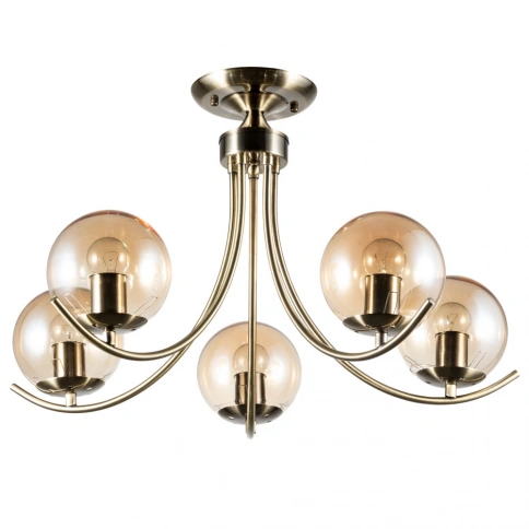 Потолочная люстра Arte Lamp SCARLETT A2715PL-5AB фото 1