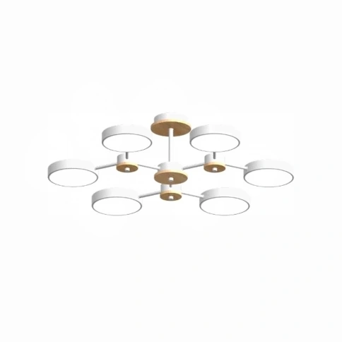Потолочный cветильник LED4U L3216-730 WH фото 1