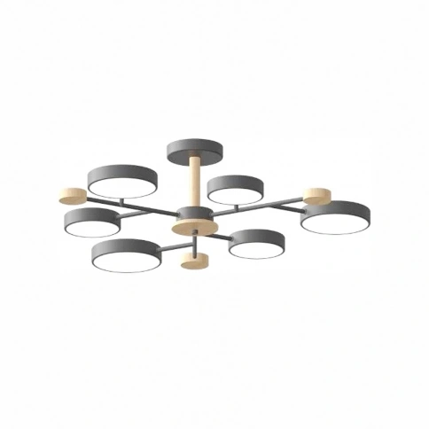 Потолочный cветильник LED4U L3214-750 GR фото 1