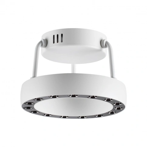 359397 OVER NT24 278 белый Светильник накладной светодиодный IP20 LED 12W вниз/5W вверх 220V 1360Лм  фото 1