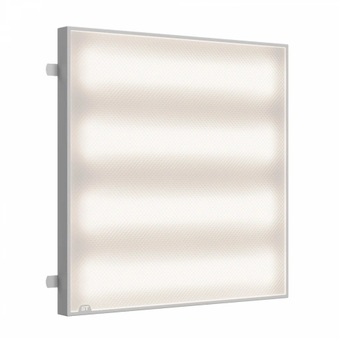 STP-G-1001-P-36-4K-40 Св-к ДВО ST Luce STANDART IP40 590*590*40мм 36Вт 4200лм 4000К призма(Грильято) фото 1