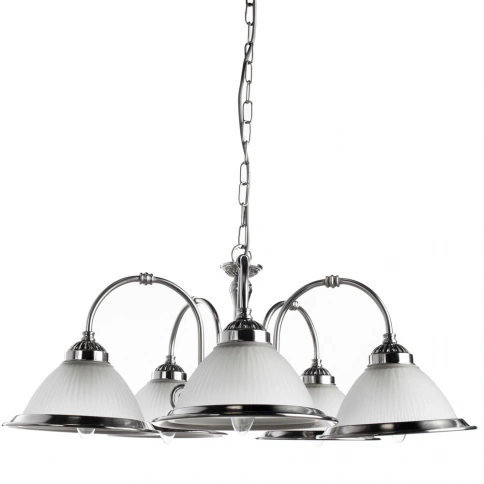 Подвесная люстра Arte Lamp AMERICAN DINER A9366LM-5SS фото 1