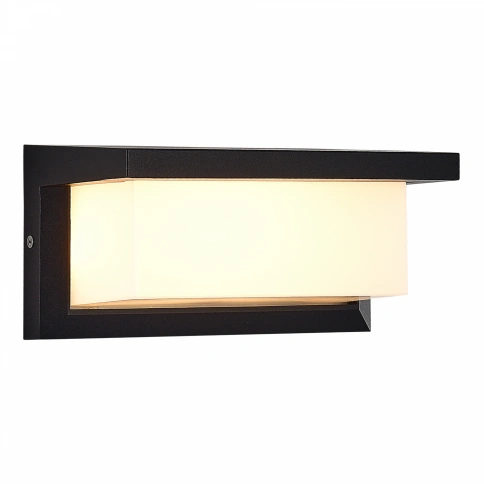 SL9532.401.01 Светильник уличный настенный ST-Luce черный LED 1*10/15/20W 2700/3000/3500/4000/5000K фото 1