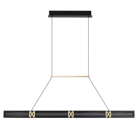 7083/20L L-VISION ODL25 281 Подвесной светильник черный/золото/ металл/акрил IP20 LED 20W 3000K 220V фото 2