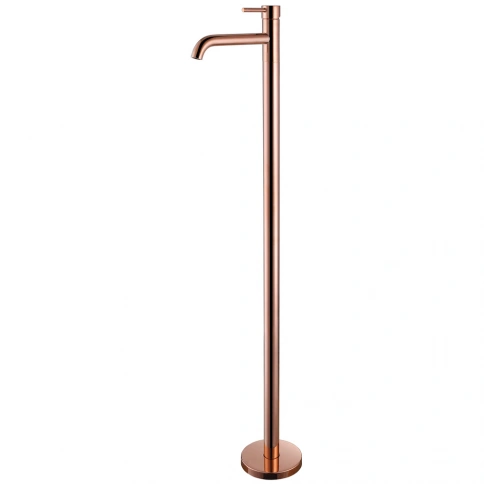 Смеситель ABBER Wasser Kreis AF8140RG напольный для раковины, розовое золото фото 1