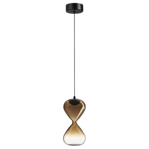 5094/4LA PENDANT ODL25 415 черный/золотой градиент/прозрачн./металл/стекло Подвес LED 4W 4000K 388Лм фото 2