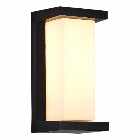 SL9532.411.01 Светильник уличный настенный ST-Luce черный LED 1*10/15/20W 2700/3000/3500/4000/5000K фото 1