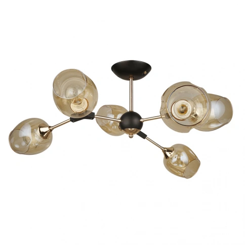Люстра на штанге Arte Lamp SEPPIA A4211PL-6BK фото 1