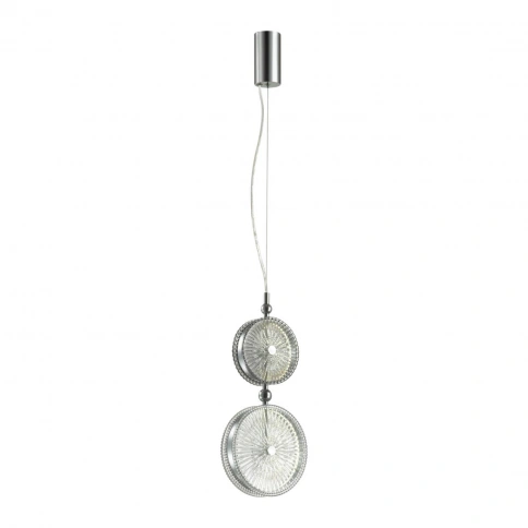 5416/13LA L-VISION ODL_EX23 154 хром/серый/св.серый металл/стекло Подвес LED 13W 4000K CARAMELLA фото 4