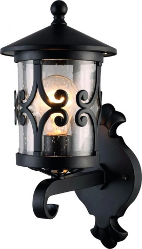 Уличный настенный светильник Arte Lamp PERSIA A1451AL-1BK фото 1