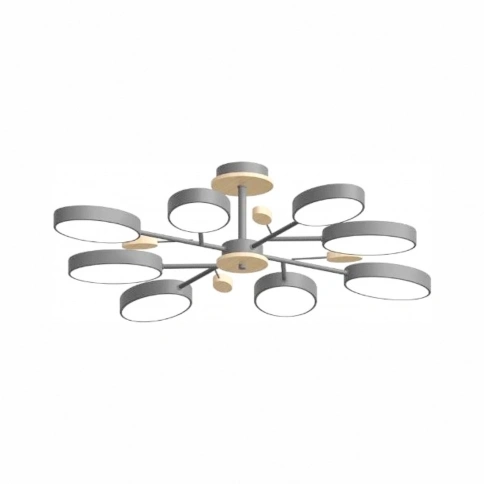 Потолочный cветильник LED4U L3221-850 GR фото 1