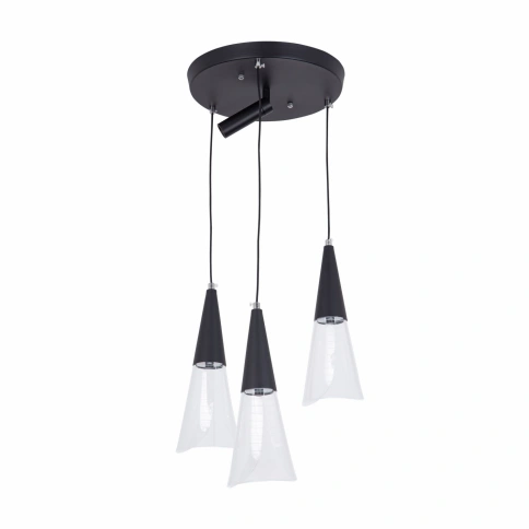 Подвесной светильник LED4U L7106-4 BK фото 1